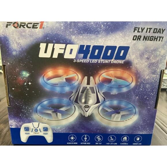 Force1 UFO 4000 Mini Drone for Kids BRAND NEW - LED Remote Control Drone - Picture 6 of 7